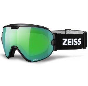 masque de ski Zeiss avec écran miroité vert