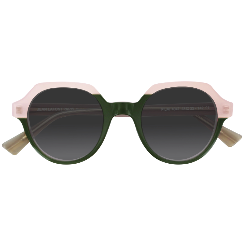 lunettes-lafont-solaires-ronde-vert-nude