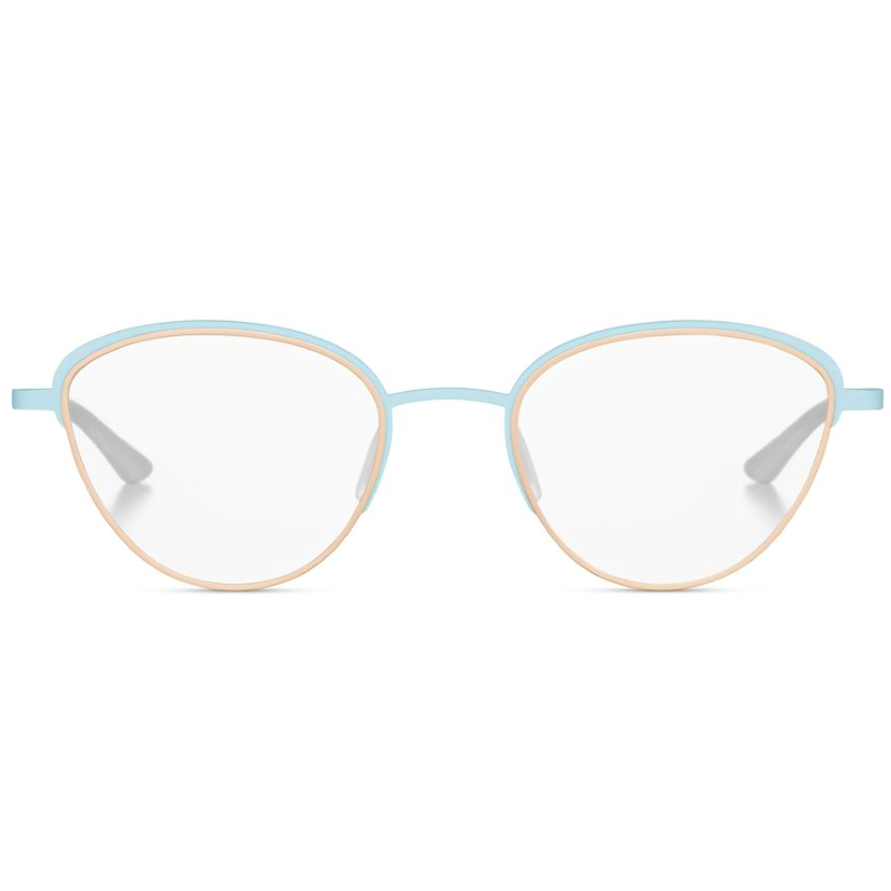 lunettes Orgreen papillon pour femme turquoise et or