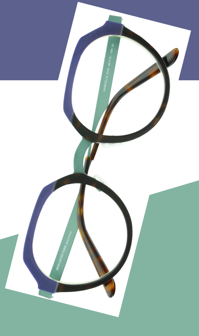 LAFONT Lunettes Lafont vertes et bleues