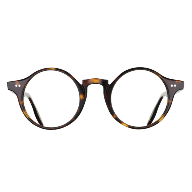 Lunettes Massada, ronde écaille avec un nez clé